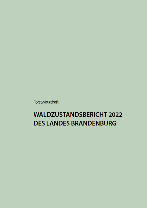 Bild vergrößern (Bild: WALDZUSTANDSBERICHT 2022 DES LANDES BRANDENBURG)