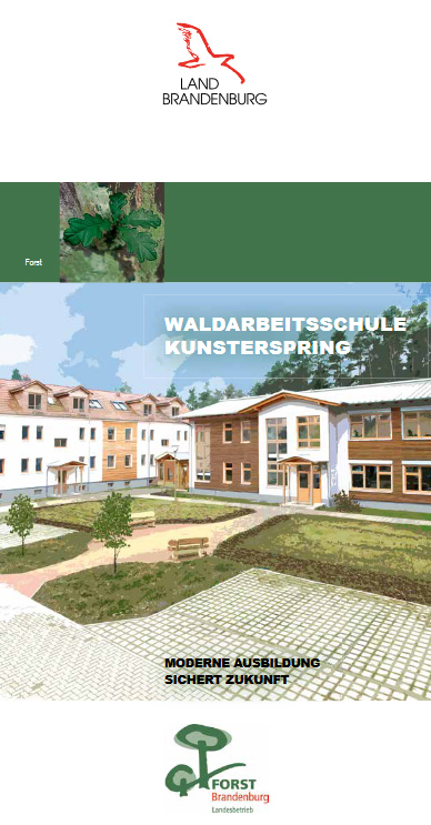 Bild vergrößern (Bild: Waldarbeitsschule Kunsterspring, Faltblatt)