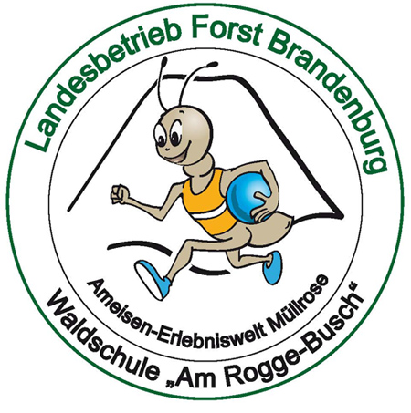 Logo Ameisenerlebniswelt, Waldschule Roggebusch, © LFB