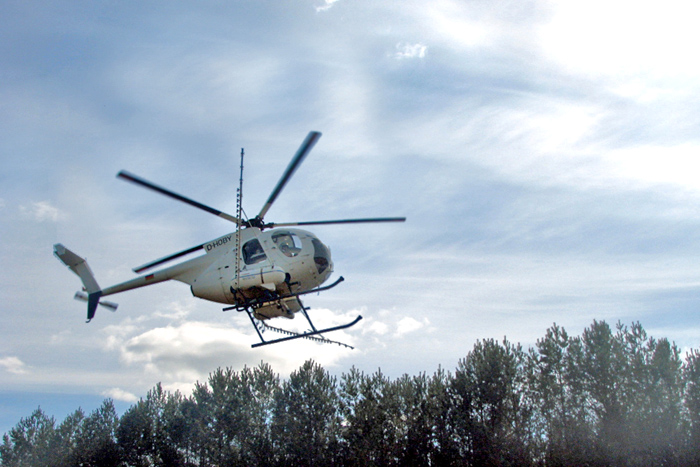 Hubschraubereinsatz © LFB
