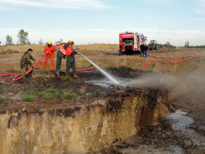 ein aufwendiger Arbeitsschritt