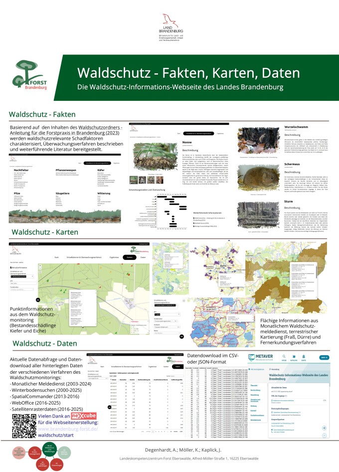 Waldschutz Fakten Karten Daten Die Waldschutz-Informations-Webseite des Landes Brandenburg