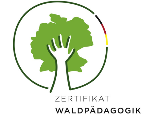 Logo Zertifikat Waldpädagoge
